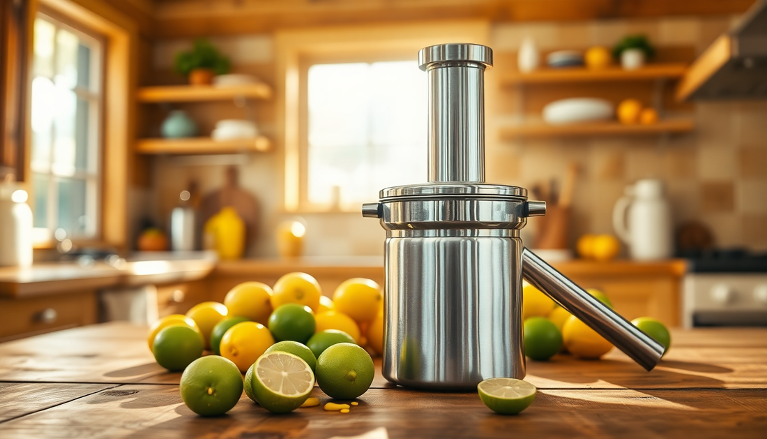 Elevate Your Kitchen with the Perfect Manual Fruit Squeezer from BlenderJuice.com