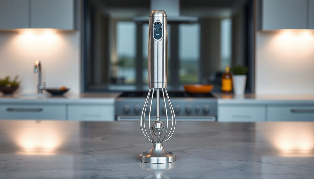 Elevate Your Kitchen with the Versatile Hand Push Rotary Whisk Blender from BlenderJuice.com