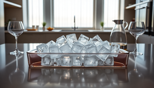 Unlock the Power of Healthy Hydration with the PP Plastic Large Ice Tray Mould from BlenderJuice.com