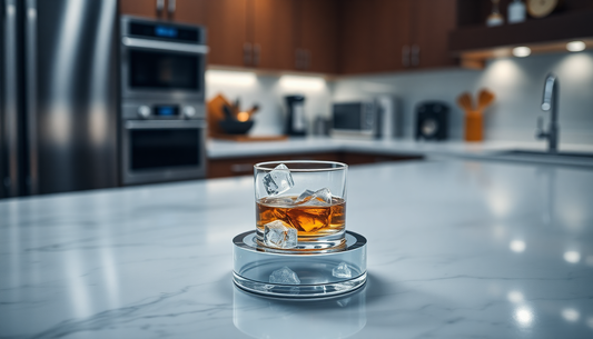 Elevate Your Whiskey Experience with the Whiskey Ice Hockey Mold from BlenderJuice.com