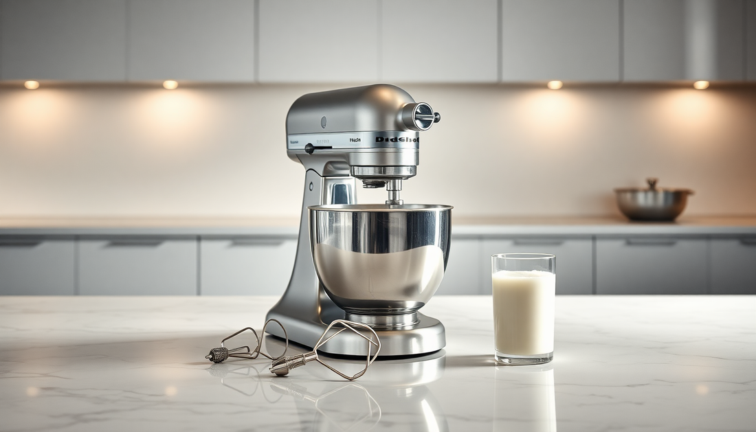 Elevate Your Kitchen with Stainless Steel Mixers and Electric Milk Frothers from BlenderJuice.com