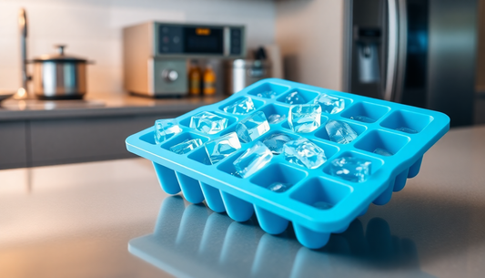 Unlock the Power of Healthy Hydration with the Household Square With Lid Silicone 21 Cells Ice Tray from BlenderJuice.com