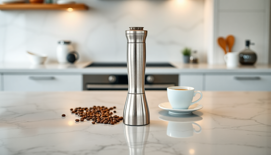 Elevate Your Kitchen with the Stainless Steel Milk Frother from BlenderJuice.com