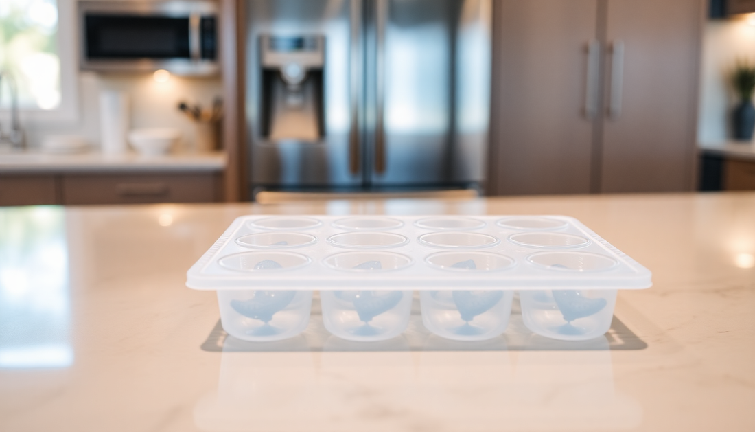 Elevate Your Beverages with the Silicone Ice Tray Ice Box from BlenderJuice.com