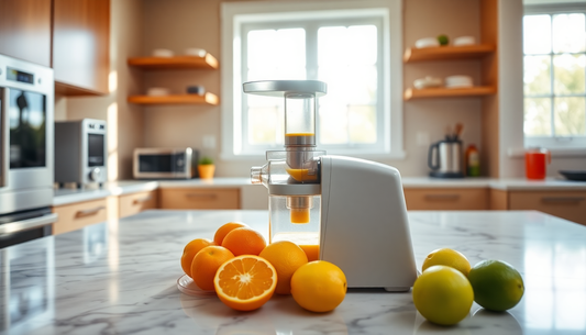 Unlock the Power of Citrus: Discover the Manual Plastic Fruit Tool at BlenderJuice.com