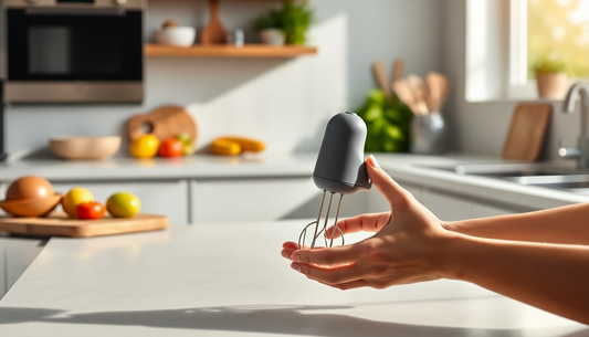 Revolutionize Your Baking with the New Rechargeable Wireless Egg Beater from BlenderJuice