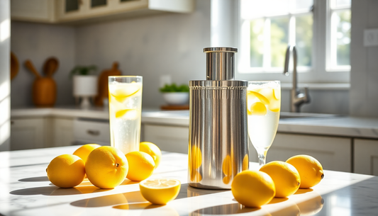 Unleash the Power of Fresh Lemon Juice with the Lemon Clip Manual Lemon Juicer Fruit Squeezer from BlenderJuice.com