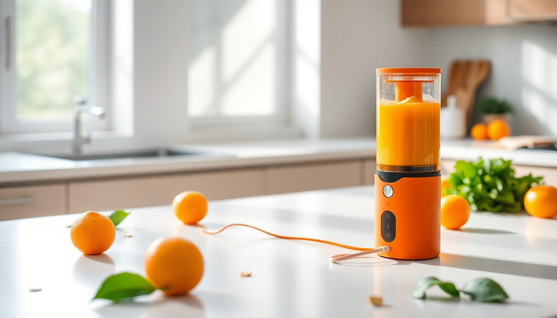 Unleash the Power of Portable Juicing with USB Charging Blenders from BlenderJuice.com