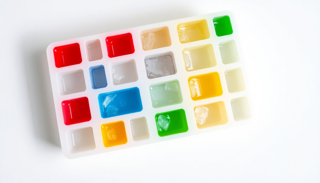 Unlock Your Creativity with the Puzzle Silicone Building Block Ice Tray from BlenderJuice.com