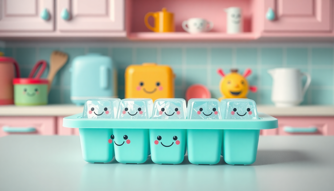 Unleash Your Inner Creativity with Cute Cartoon Home Ice Trays from BlenderJuice.com