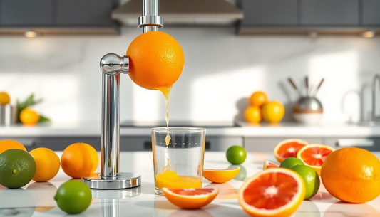 Unlock the Power of Fresh Citrus: Discover the Best Manual Portable Juicers at BlenderJuice.com