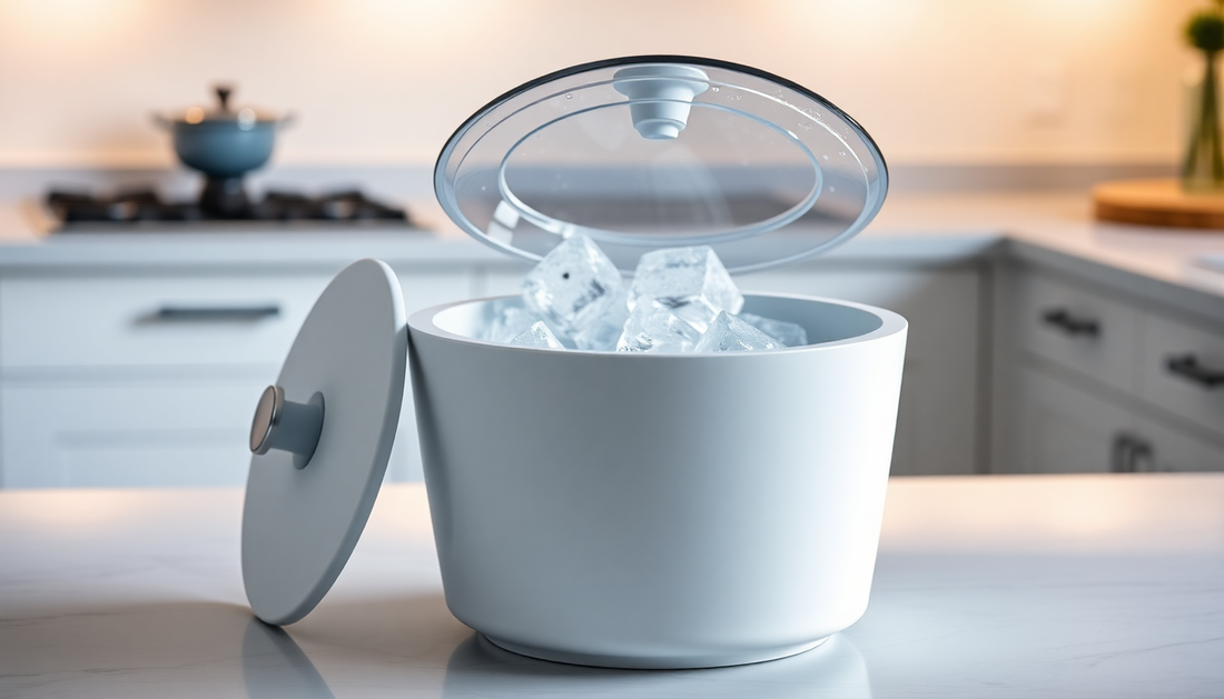 Elevate Your Kitchen and Hosting Game with the Portable 2 In 1 Ice Bucket Mold