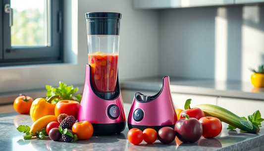 Unlock the Power of Healthy Living with the Electric Juicer Machine Mini Portable Blender from BlenderJuice.com