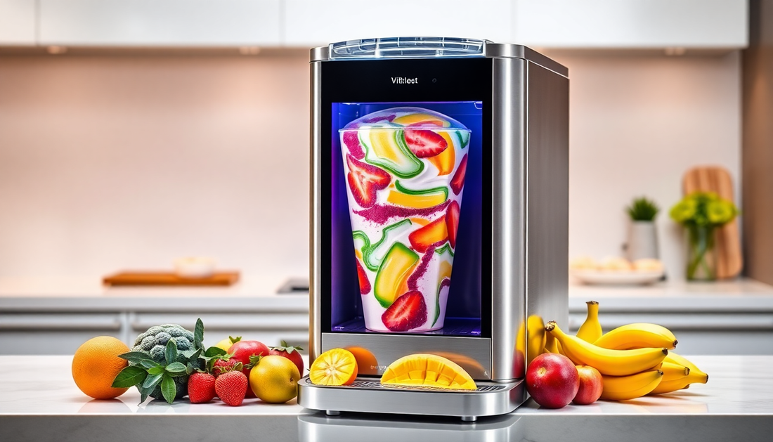 Elevate Your Dessert Game with the Automatic Fruit Ice Cream Machine from BlenderJuice.com