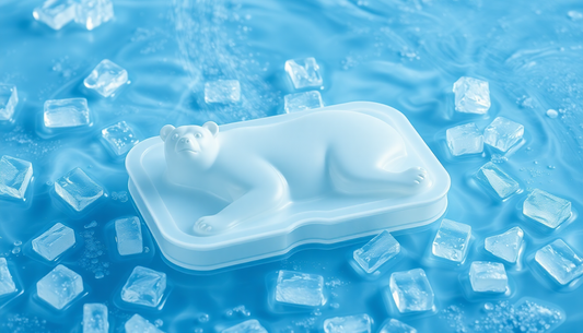 Chill Out with the Adorable Polar Bear Ice Tray from BlenderJuice.com