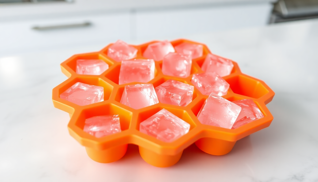 Elevate Your Drinks with the Honeycomb Ice Mold: A Must-Have for the Blender Enthusiast