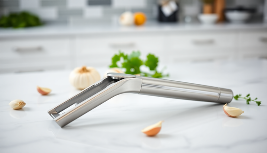 Elevate Your Cooking with the Perfect Garlic Press from BlenderJuice.com