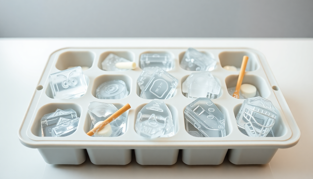 Chill Out with These Awesome Hockey-Themed Ice Cubes from BlenderJuice.com