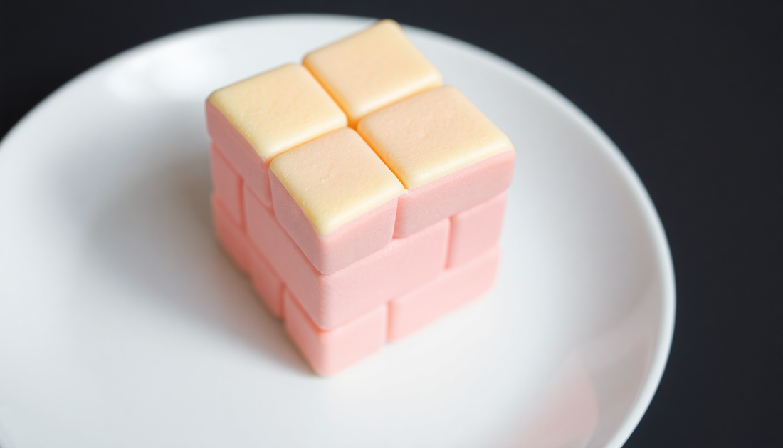 Unlock Your Culinary Creativity with the Cube Rubik's Cube Ice Cream Mousse Cake Silicone Mold from BlenderJuice.com