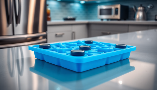 Elevate Your Drinks with the Creative 14 Small Ice Hockey Ice Tray from BlenderJuice.com