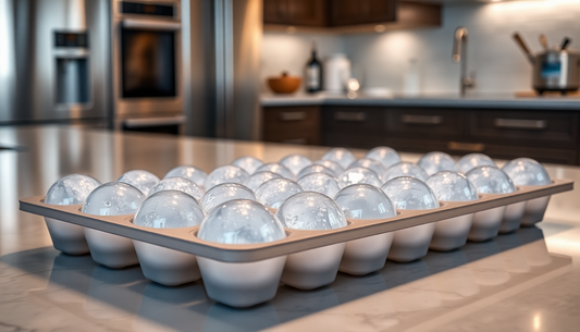 Elevate Your Beverages with the Spherical Ice Tray Maker from BlenderJuice.com