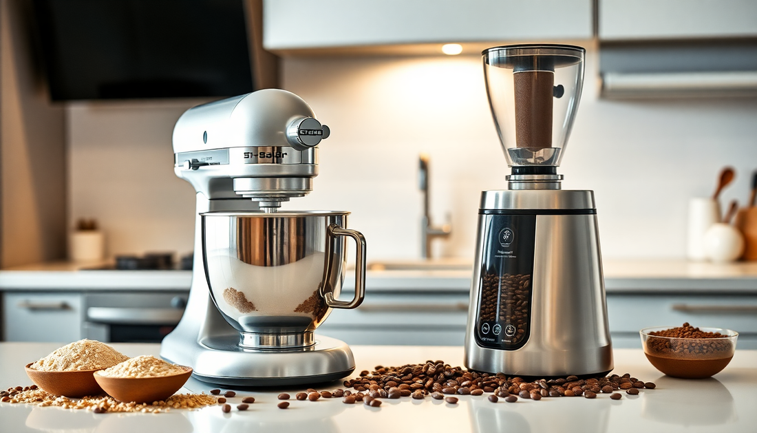 Whole Grains Flour Mixer, Coffee Bean Grinder, and More: Discover the Kitchen Appliances You Need at BlenderJuice.com