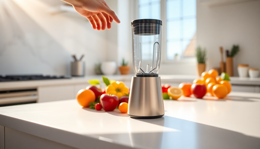 Discover the Power of Portable Juicing with BlenderJuice.com's New Hand-Operated Juice Extractor