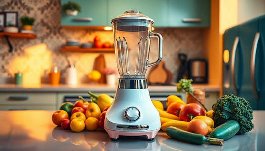 Revolutionize Your Kitchen with the Retro Juicer Home Multifunctional Food Blender