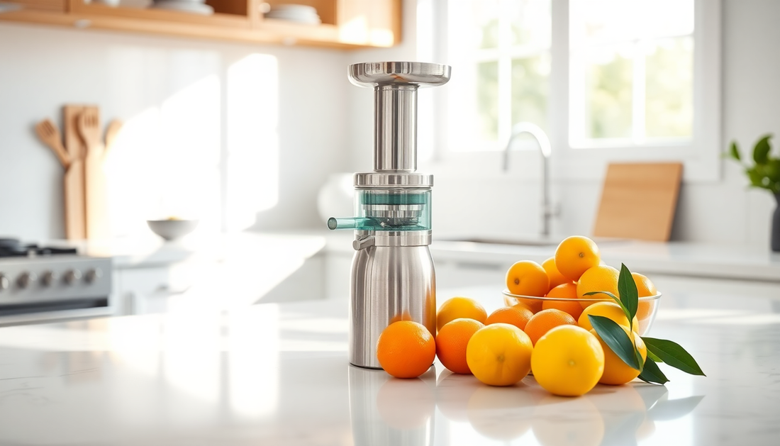 Unleash the Power of Fresh Citrus: Discover the Lemon Squeezer Citrus Orange Juicer at BlenderJuice.com