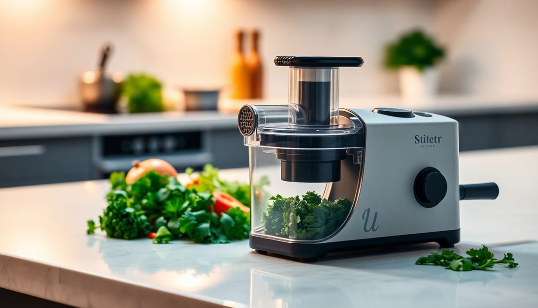 Revolutionize Your Kitchen with the Multifunctional Manual Drawstring TV Minced Machine from BlenderJuice.com