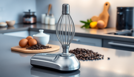 Elevate Your Kitchen with the Electric Whisk Mini Stainless from BlenderJuice.com