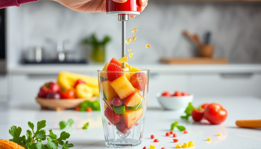 Unleash Your Culinary Creativity with the Mighty Hand Shake Fruit Cup Blender from BlenderJuice.com