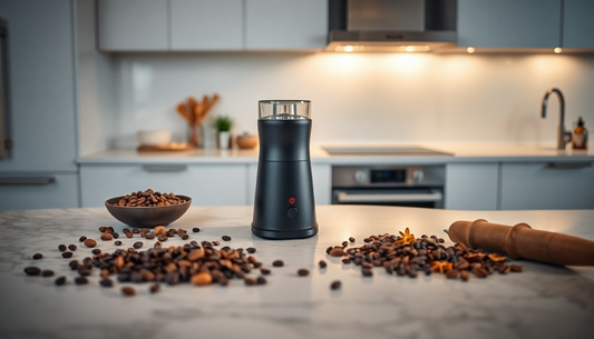 Unlock the Power of Fresh-Ground Coffee with the 100W Electric Coffee Grinder from BlenderJuice