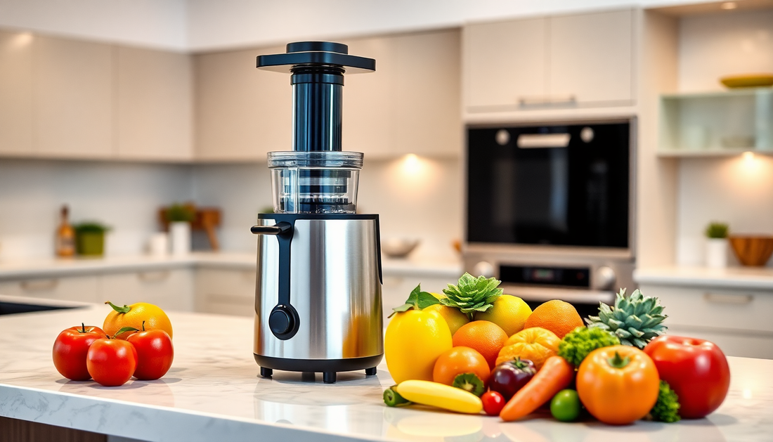 Unlock the Power of Healthy Living with BlenderJuice.com's Household Electric Large Diameter Slow Juicer