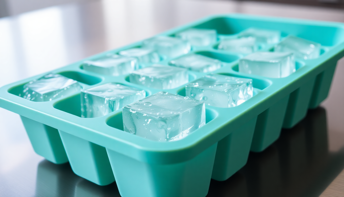 Elevate Your Drinks with the New Silicone Honeycomb Ice Cube Tray from BlenderJuice.com