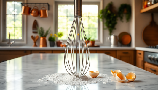 Elevate Your Cooking with the Versatile Stainless Steel Whisk from BlenderJuice