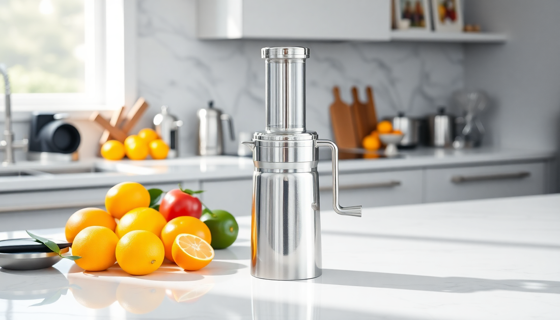 Elevate Your Kitchen Game with Manual Lemon Juicers and Stainless Steel Graters from BlenderJuice.com