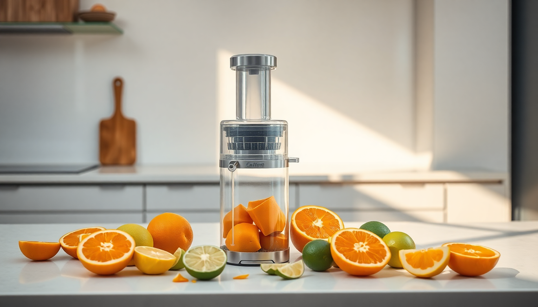 Unlock the Power of Fresh Juice with the Creative Manual Juicer from BlenderJuice.com