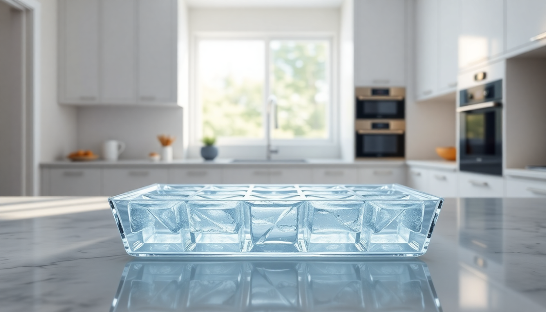 Elevate Your Drinks with the Cube Mold Large Capacity Ice Lattice from BlenderJuice.com