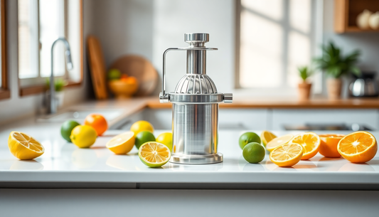 Unlock the Power of Pomegranate: Discover the Manual Juice Squeezer That's a Must-Have for Your Kitchen