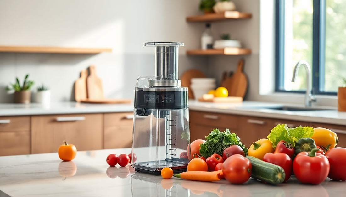 Unlock the Power of Fresh Juice with the Fully Automatic Portable Juicer from BlenderJuice.com