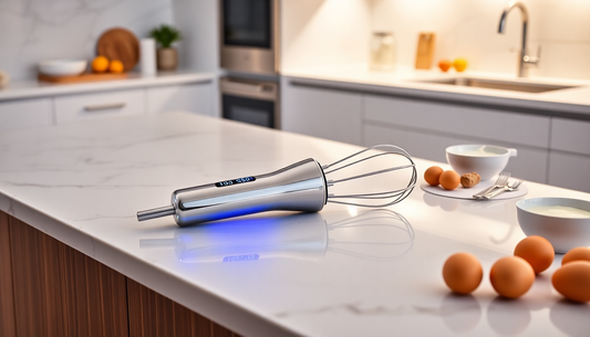 Elevate Your Kitchen with the LCD Display Hand-held Electric Whisk from BlenderJuice.com