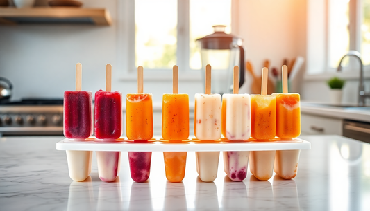 Unlock the Joy of Homemade Popsicles and Ice Cream with BlenderJuice.com