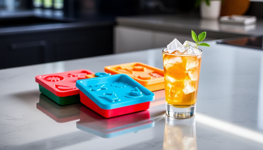 Chill Out with the Four-piece Ice Hockey Ice Box from BlenderJuice.com