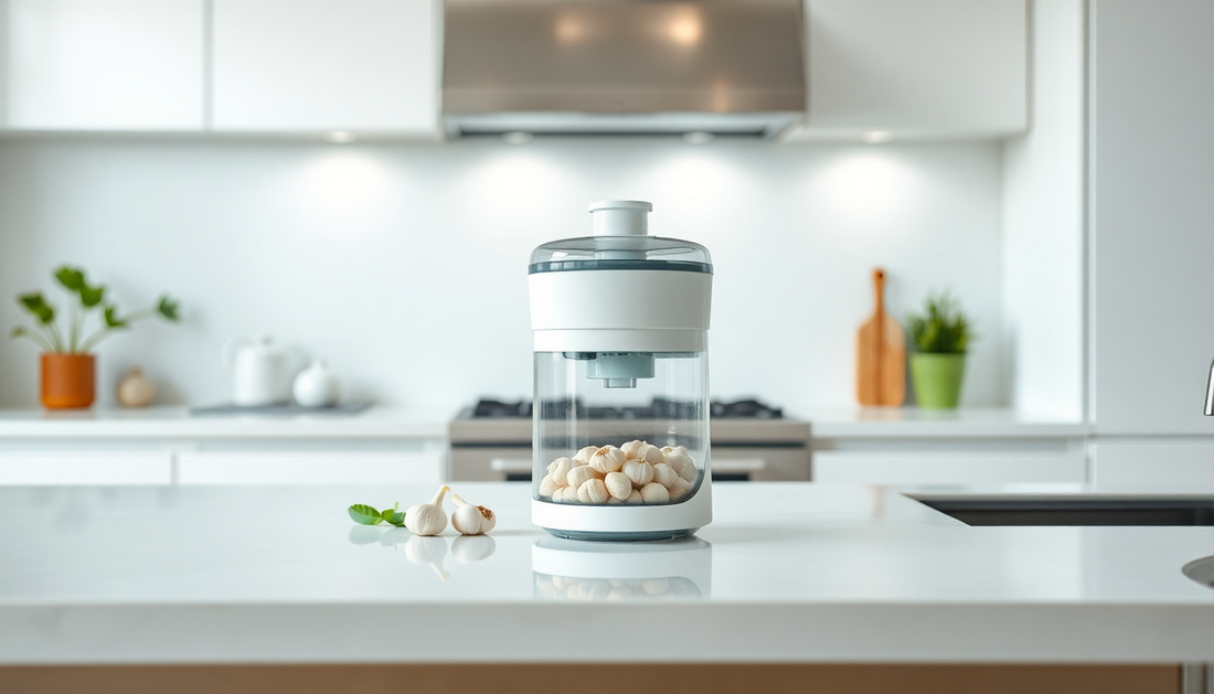 Revolutionize Your Kitchen with the Environmentally Friendly Plastic Garlic Mixer from BlenderJuice.com