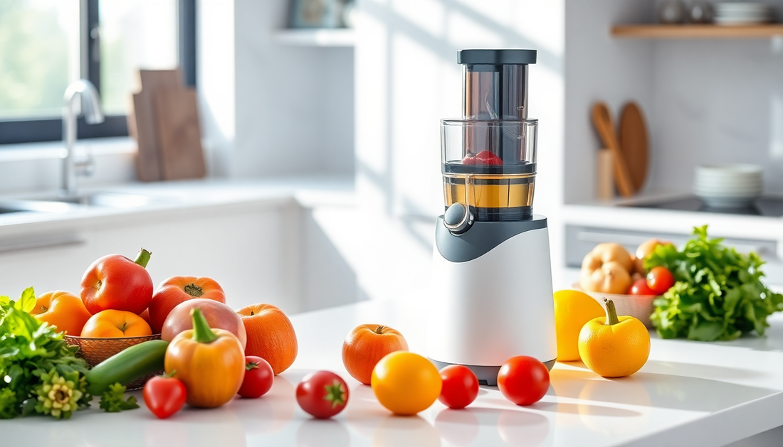 Unlock the Power of Healthy Living with BlenderJuice.com's Multifunctional Electric Juicer