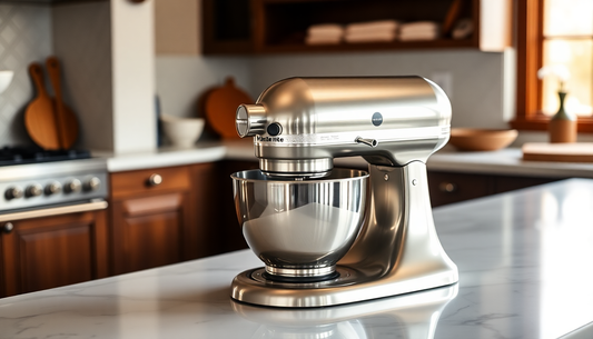 Elevate Your Baking Game with the Versatile 9-Inch Stainless Steel Danish Dough Mixer from BlenderJuice.com