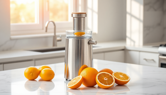 Unleash the Zest: Discover the GBSC Stainless Steel Citrus Fruits Squeezer at BlenderJuice.com