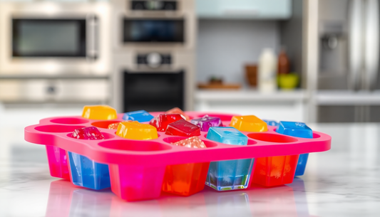 Elevate Your Beverages with the Jelly Honeycomb Ice Mold from BlenderJuice.com