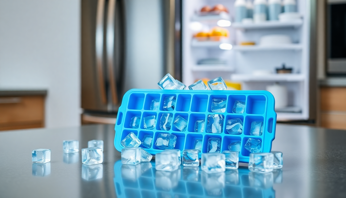 Elevate Your Beverage Game with BlenderJuice's DIY Silicone Ice Grid and Portable Ice Box